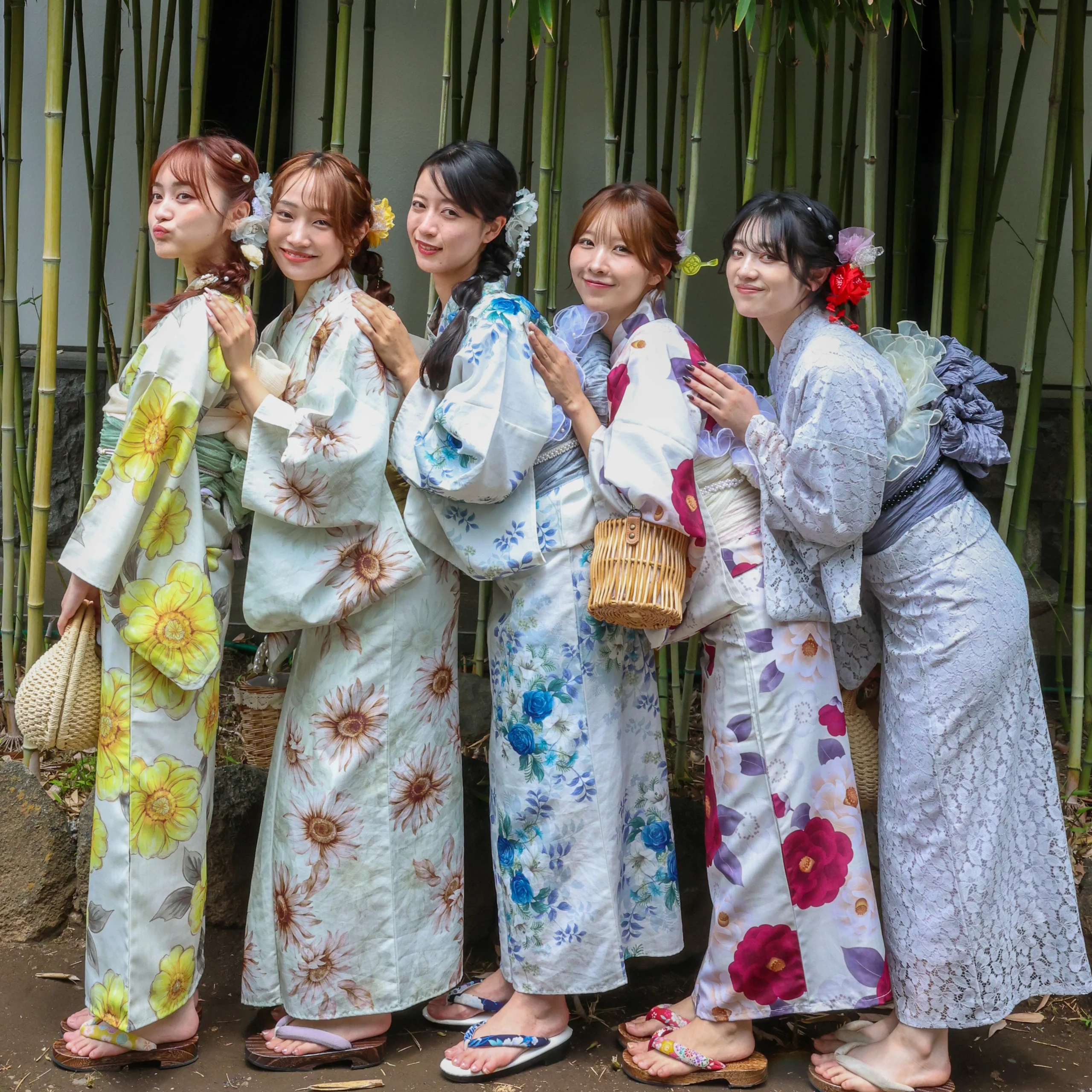 着物姿のお客様